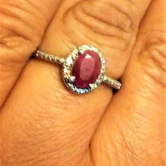 John Saul Ruby Ring - Picture 2 of 3